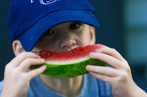 Savor that melon while you can, kid. Photo: Michael Bentley/Flickr