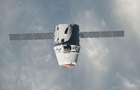 Dragon capsule. Image: NASA
